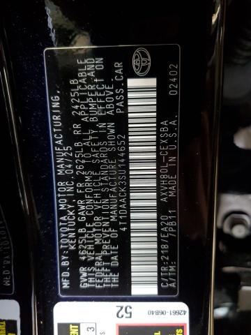 2025 TOYOTA CAMRY XSE 4T1DAACK3SU144652