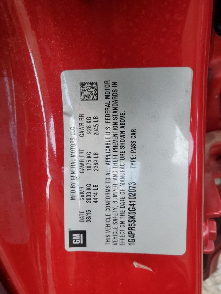 BUICK VERANO CONVENIENCE