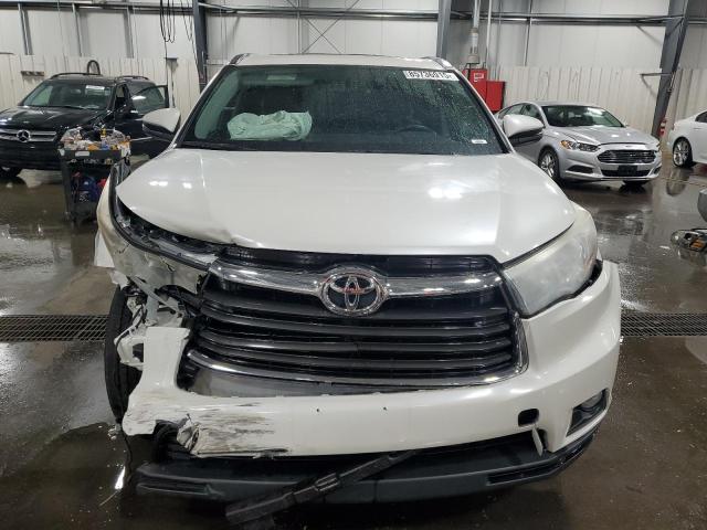 2016 TOYOTA HIGHLANDER XLE 5TDJKRFHXGS269162