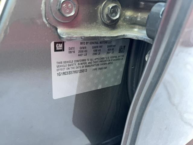 2017 CHEVROLET VOLT LT 1G1RC6S57HU129313