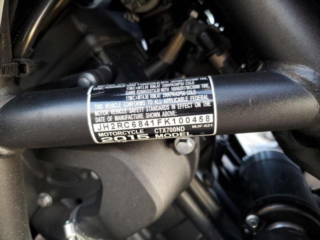 2015 HONDA CTX700 ND JH2RC6841FK100458