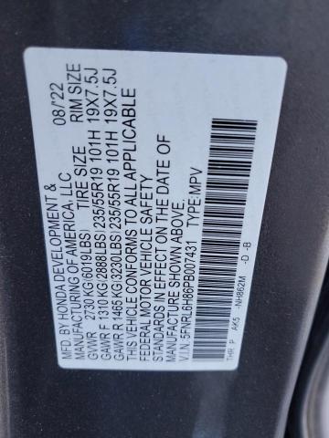 2023 HONDA ODYSSEY TO #3287684018