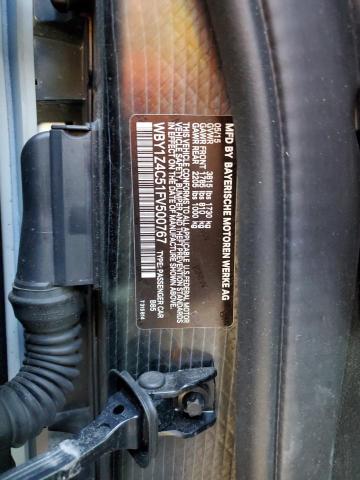 2015 BMW I3 REX WBY1Z4C51FV500767