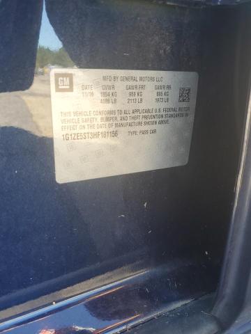 2017 CHEVROLET MALIBU LT - 1G1ZE5ST3HF181156