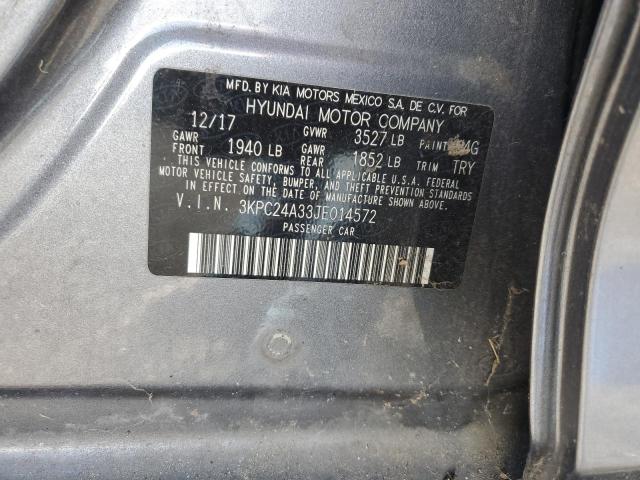 2018 HYUNDAI ACCENT SE 3KPC24A33JE014572