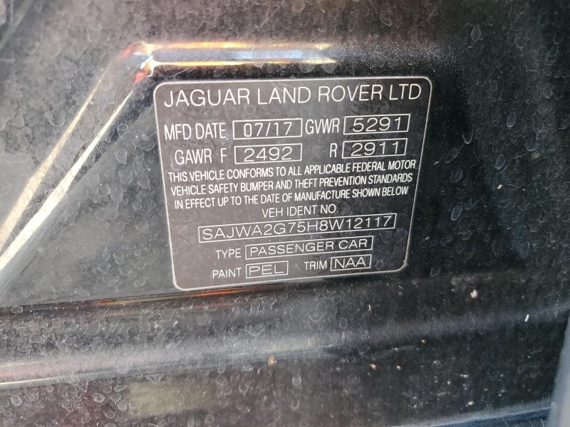 2017 JAGUAR XJL PORTFO SAJWA2G75H8W12117