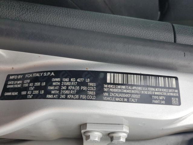 2019 JEEP RENEGADE L #3290309223