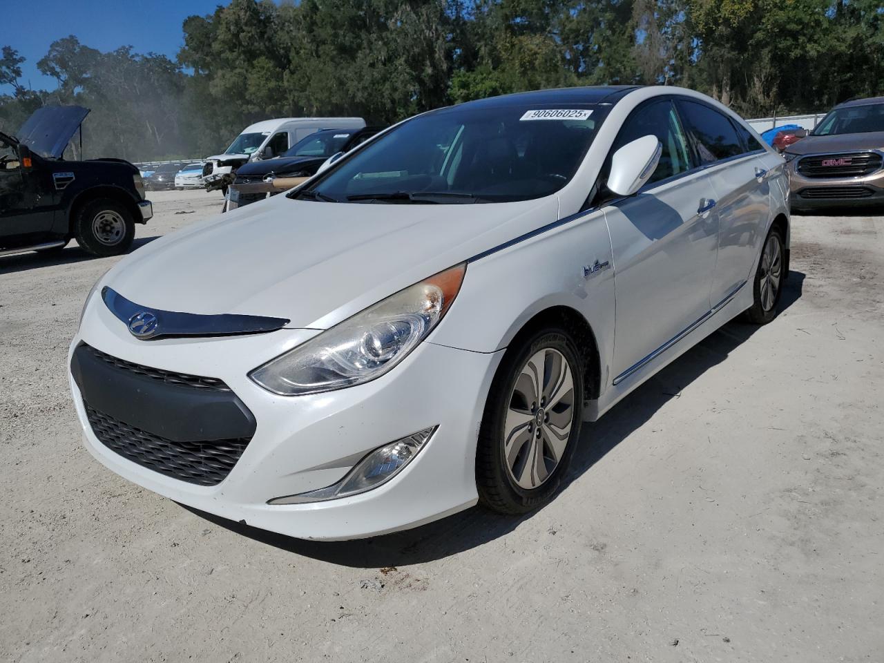 Lot #3278617930 2015 HYUNDAI SONATA HYB