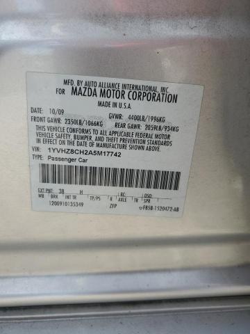 2010 MAZDA 6 I - 1YVHZ8CH2A5M17742