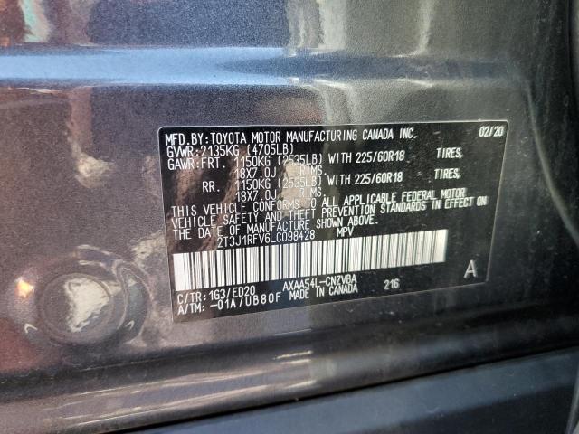 2020 TOYOTA RAV4 ADVENTURE 2T3J1RFV6LC098428