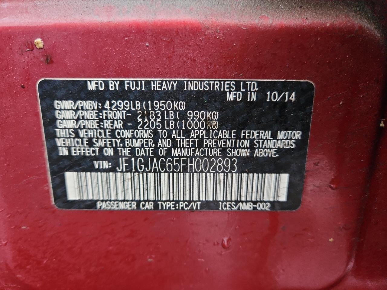 SUBARU IMPREZA PREMIUM