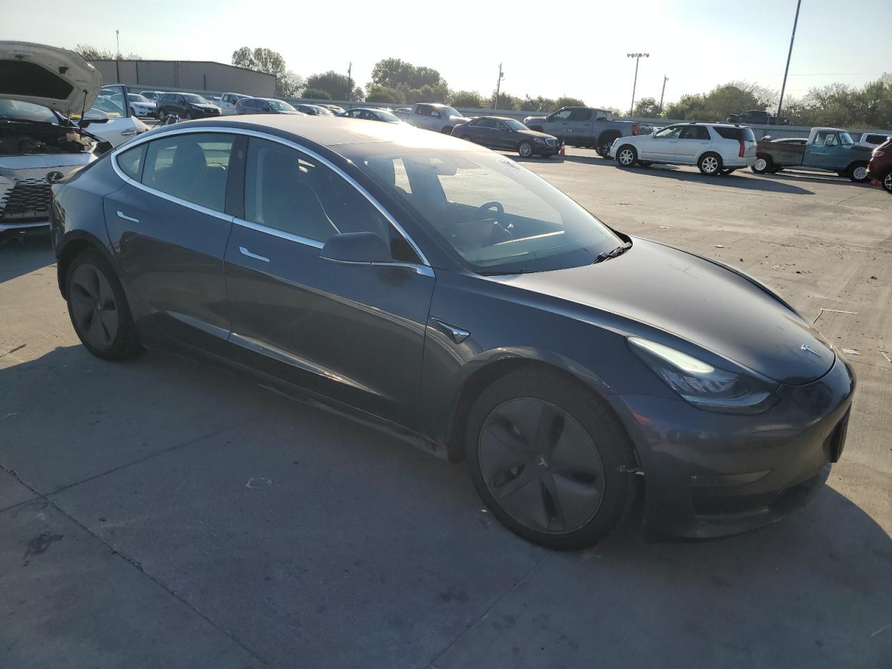 Lot #3311724240 2019 TESLA MODEL 3