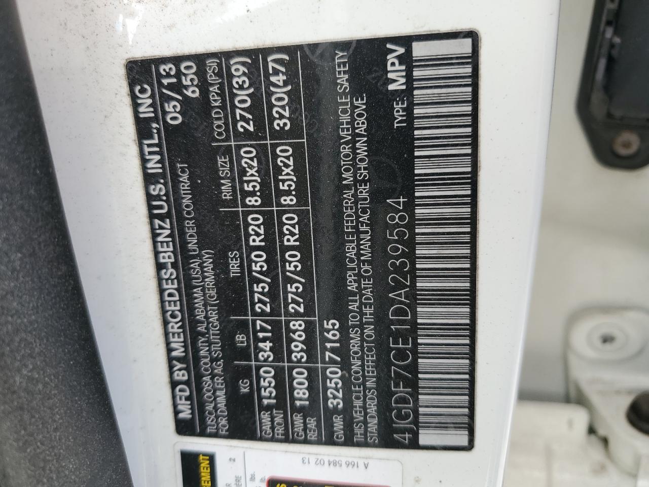 MERCEDES-BENZ GL-CLASS 450 4MATIC