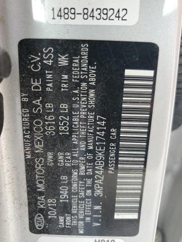 2019 KIA RIO S - 3KPA24AB9KE174147