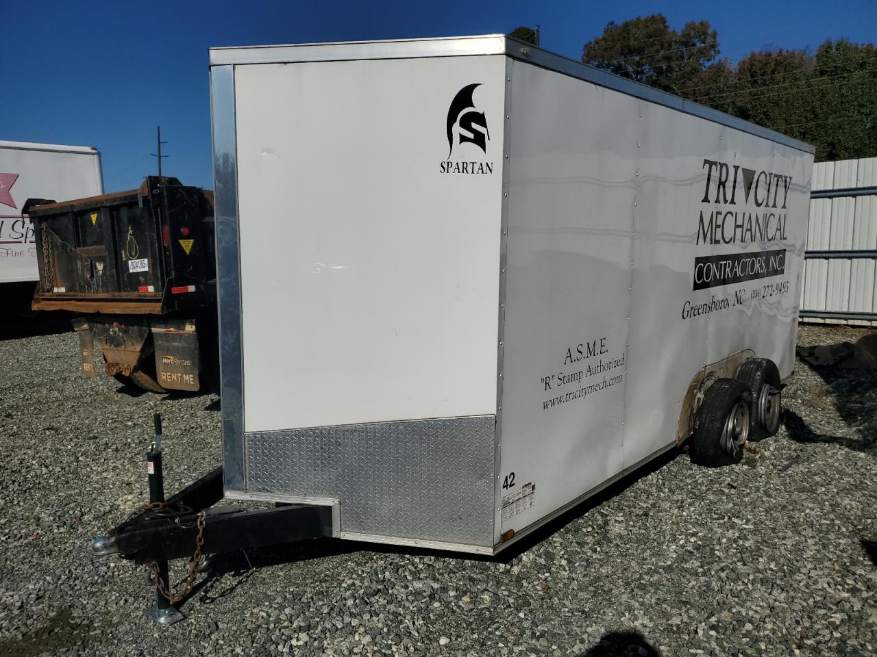 Lot #3279584261 2022 SPARTAN CARGO ENCLOSED