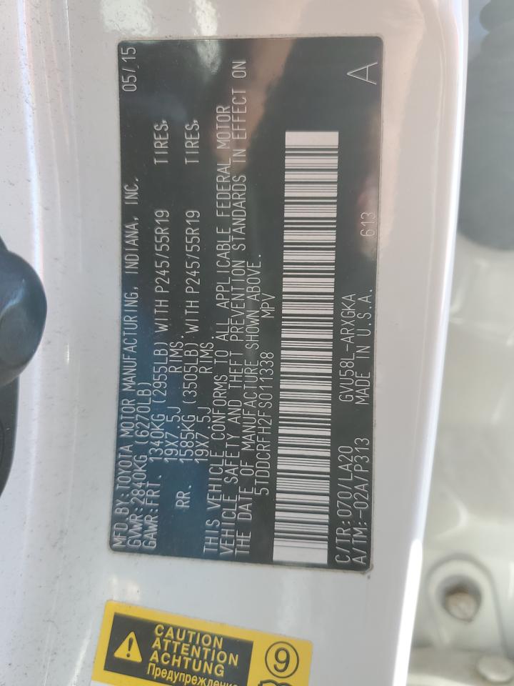 TOYOTA HIGHLANDER HYBRID LIMITED