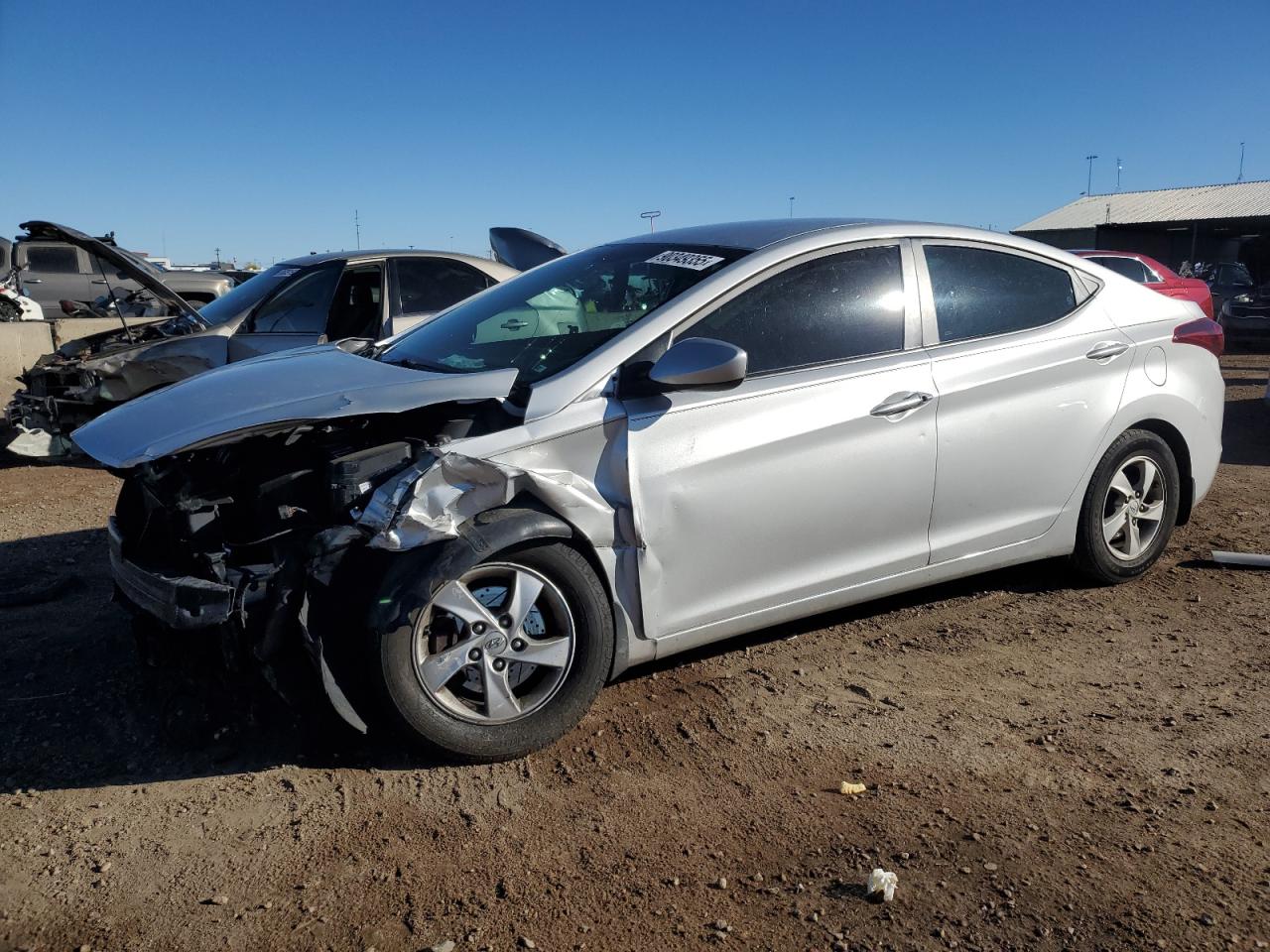 Lot #3280801401 2015 HYUNDAI ELANTRA SE