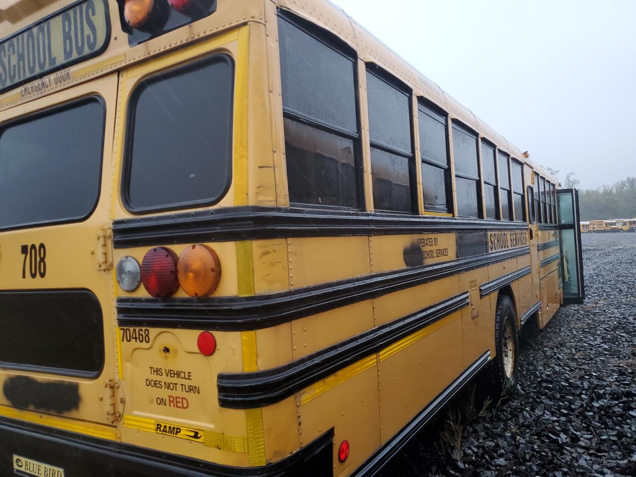 Lot #3276362832 2009 BLUE BIRD SCHOOL BUS