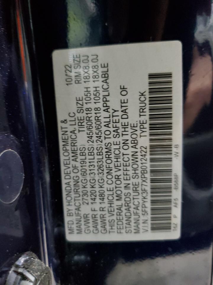 HONDA RIDGELINE RTL-E