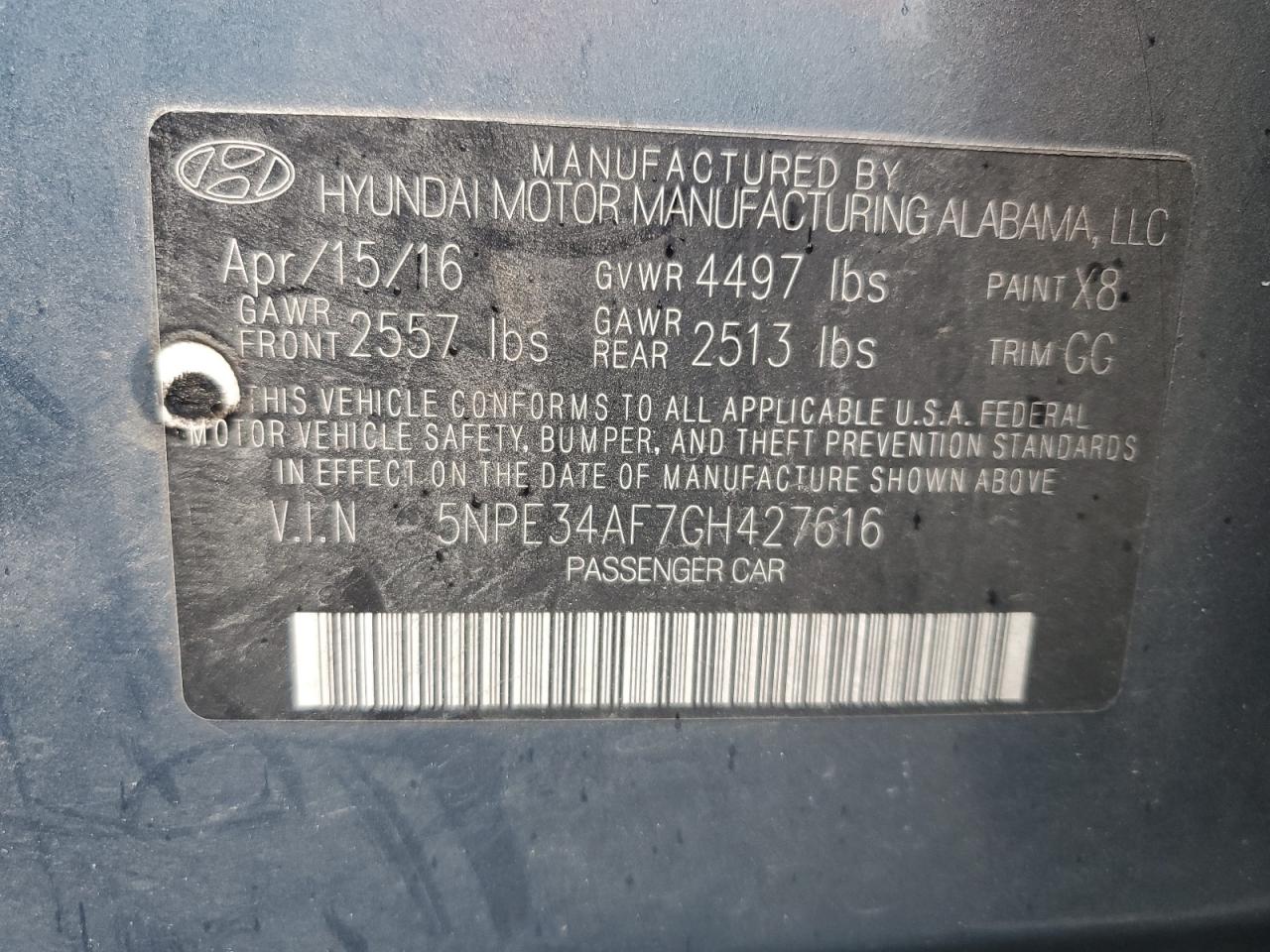 HYUNDAI SONATA SPORT