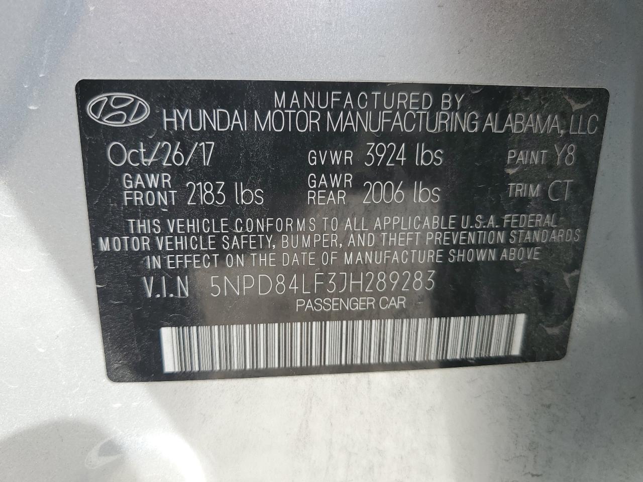 HYUNDAI ELANTRA SEL