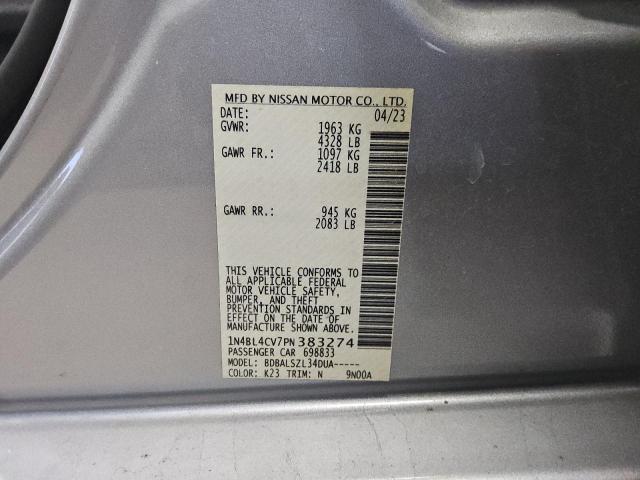 2023 NISSAN ALTIMA SR - 1N4BL4CV7PN383274