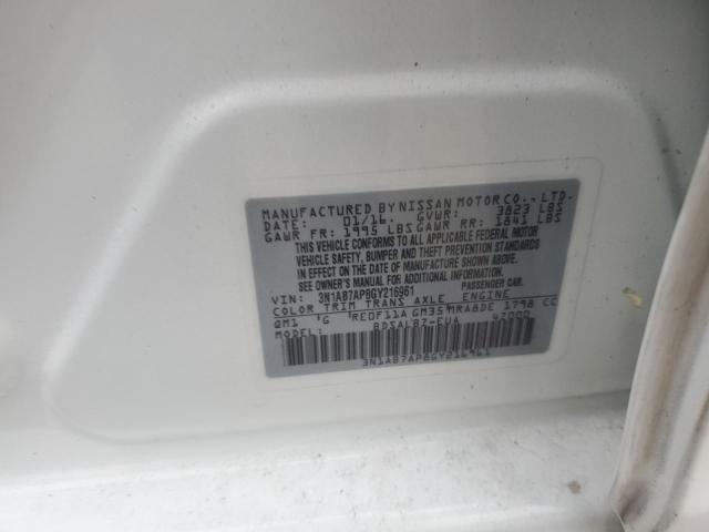 2016 NISSAN SENTRA S - 3N1AB7AP8GY216961