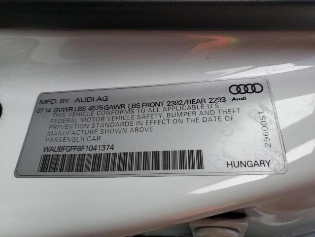2015 AUDI A3 PREMIUM WAUBFGFF8F1041374