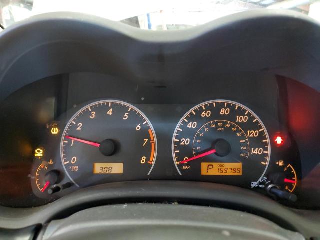 2009 TOYOTA COROLLA BA #3255658522