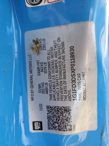 2023 CHEVROLET CAMARO LT #3304689929