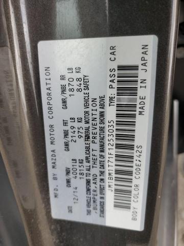 2015 MAZDA 3 SV JM1BM1T71F1253035