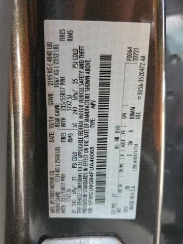 2015 FORD ESCAPE SE 1FMCU9G94FUA46065