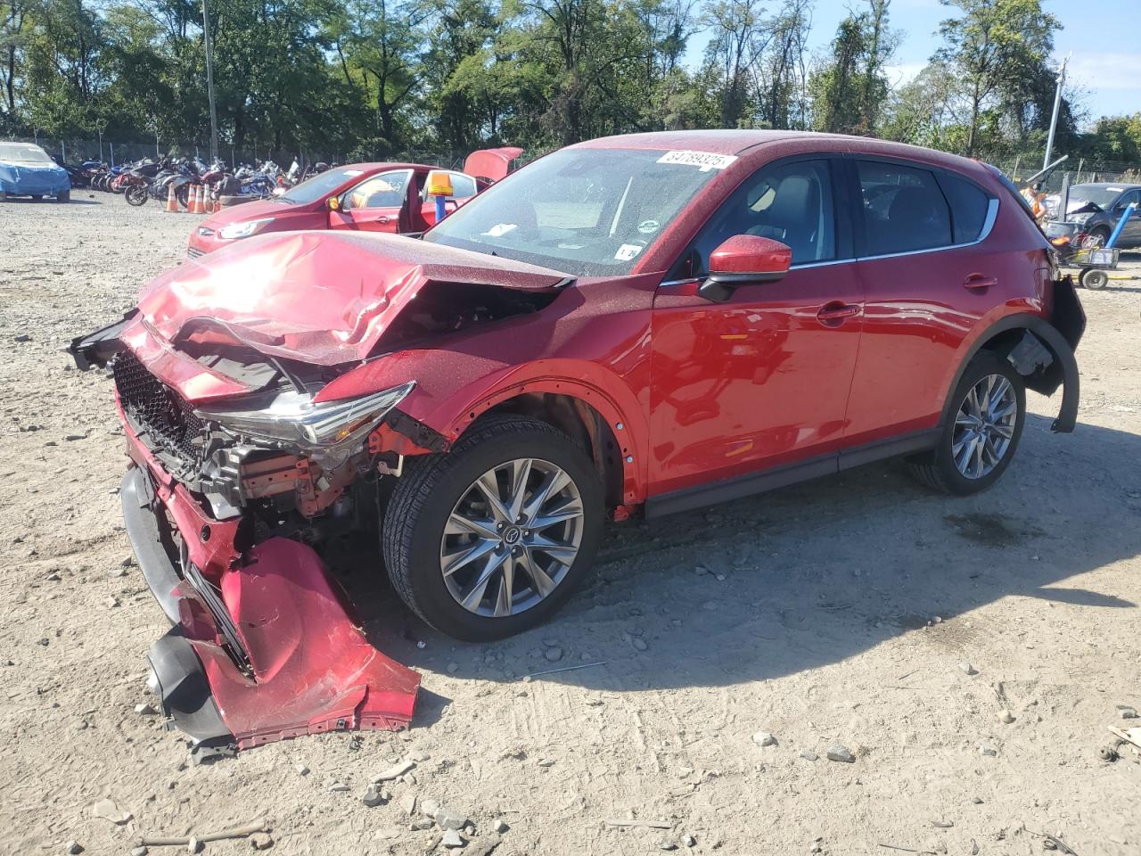 Lot #3282457602 2021 MAZDA CX-5 GRAND