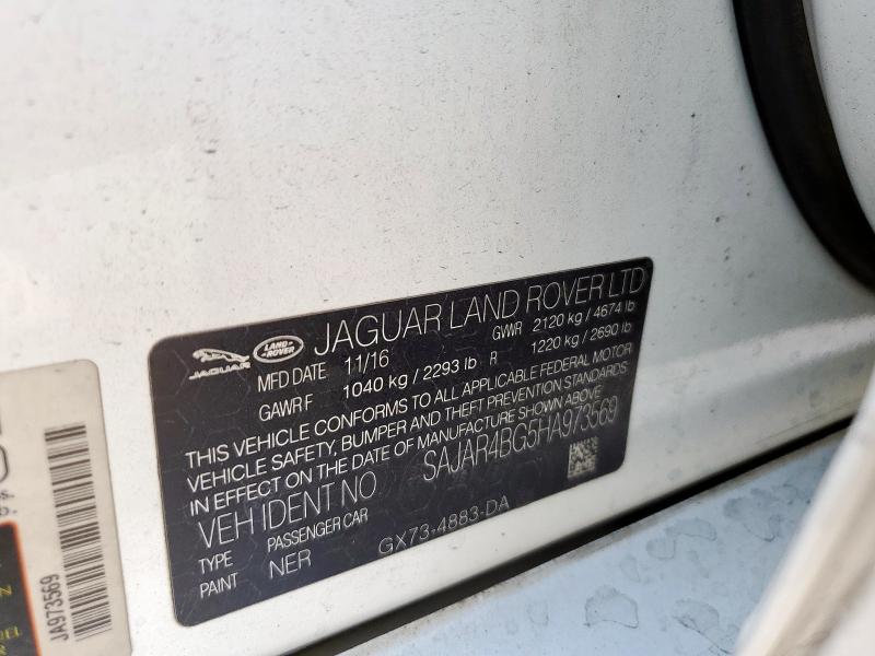 2017 JAGUAR XE SAJAR4BG5HA973569