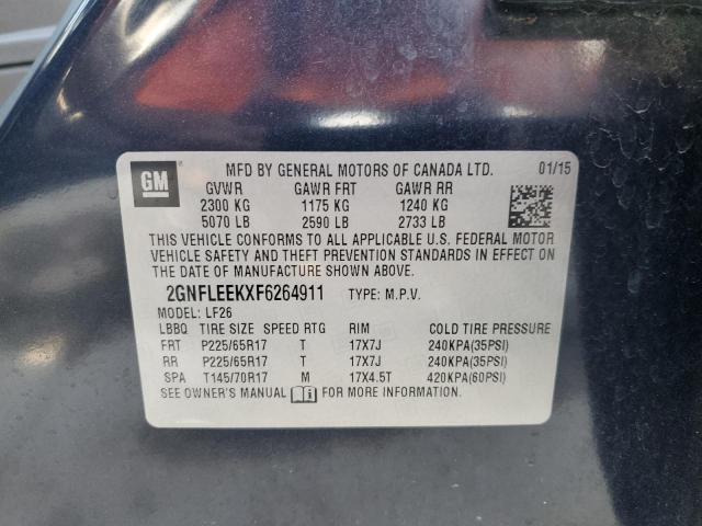 2015 CHEVROLET EQUINOX LS - 2GNFLEEKXF6264911