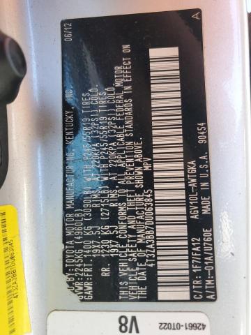 2013 TOYOTA VENZA LE #3309535570