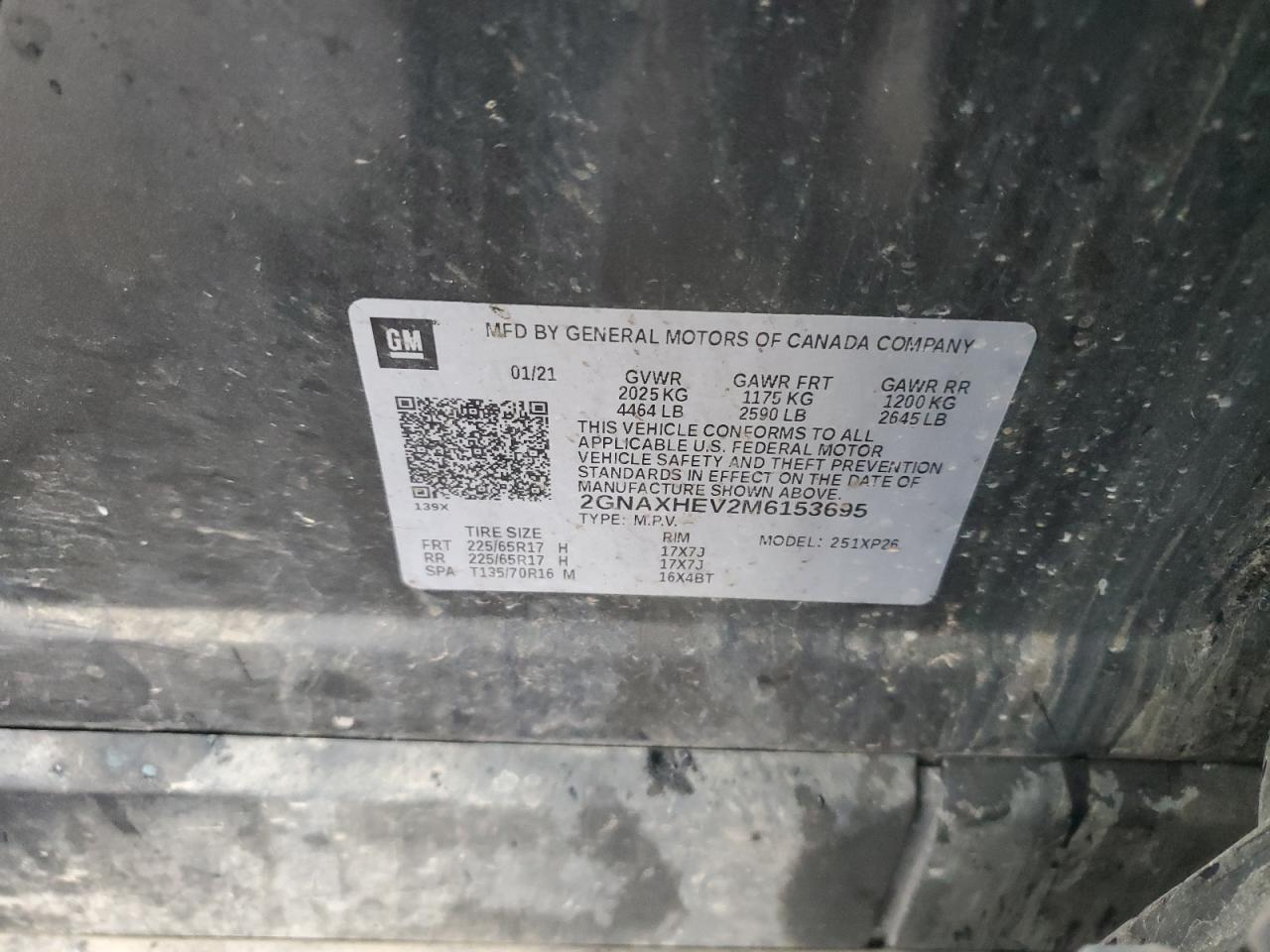 CHEVROLET EQUINOX LS