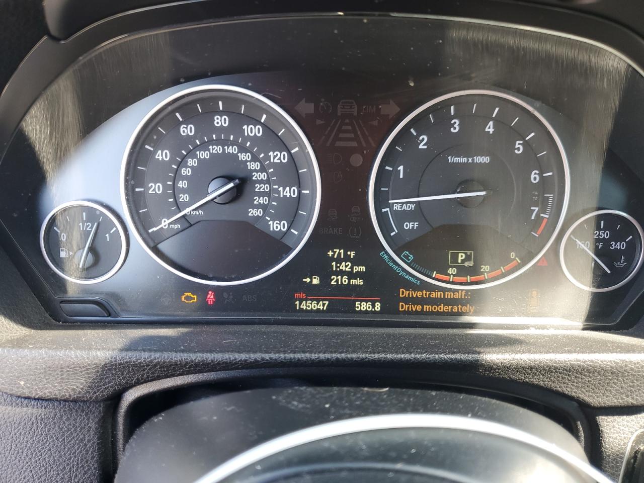 BMW 3 SERIES I SULEV