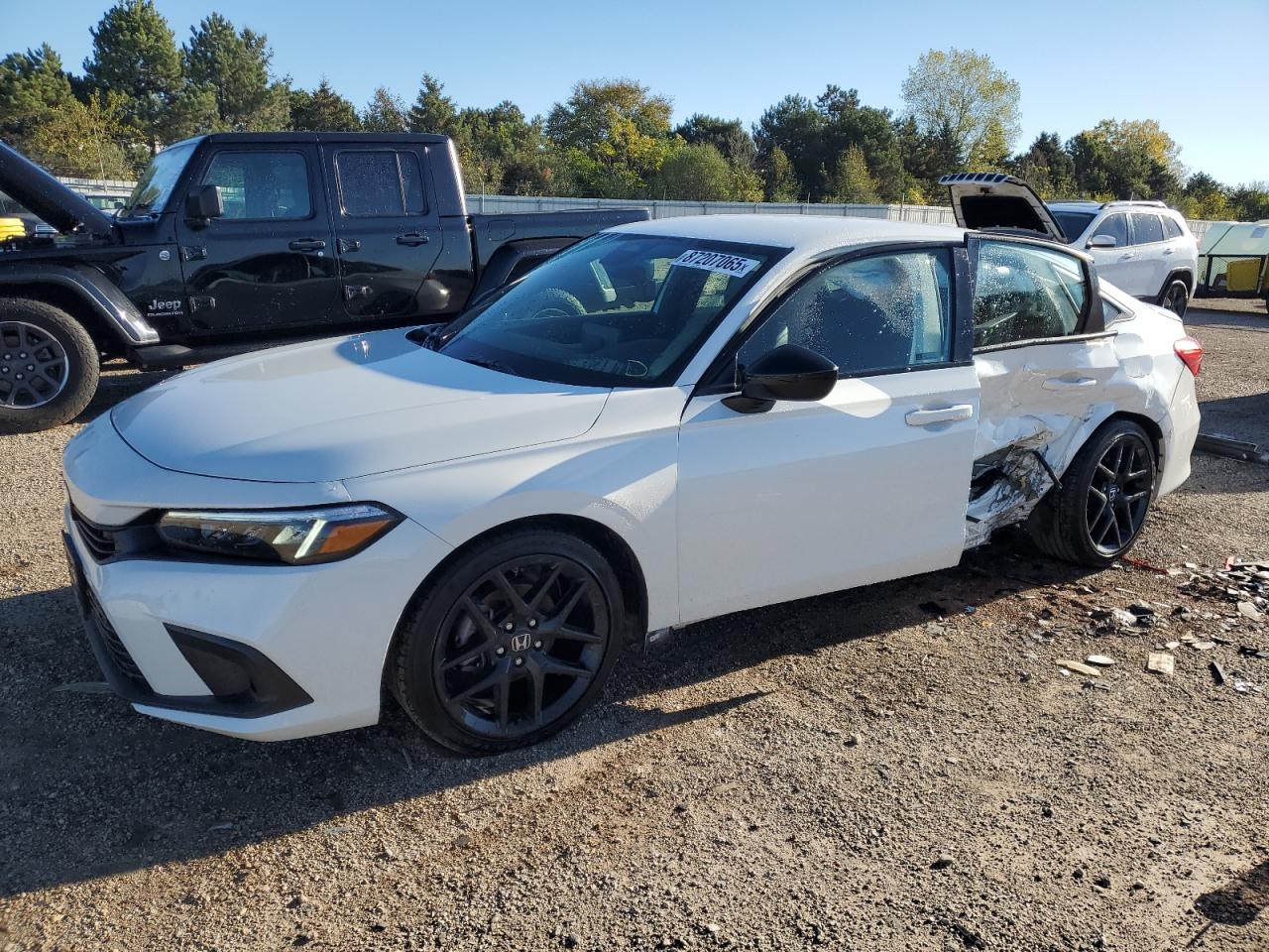 Lot #3287610011 2023 HONDA CIVIC SPOR