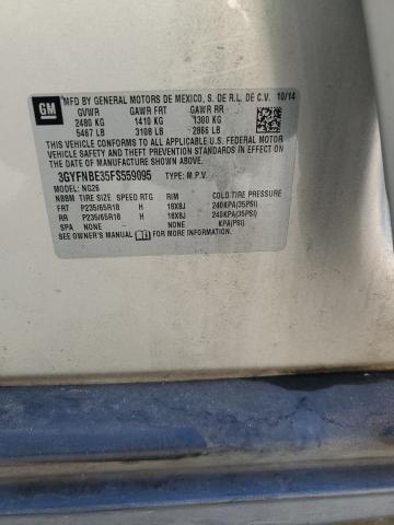 2015 CADILLAC SRX LUXURY - 3GYFNBE35FS559095