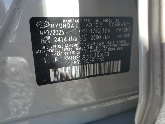 2026 GENESIS G70 PRESTI KMTG24SC4TU160033