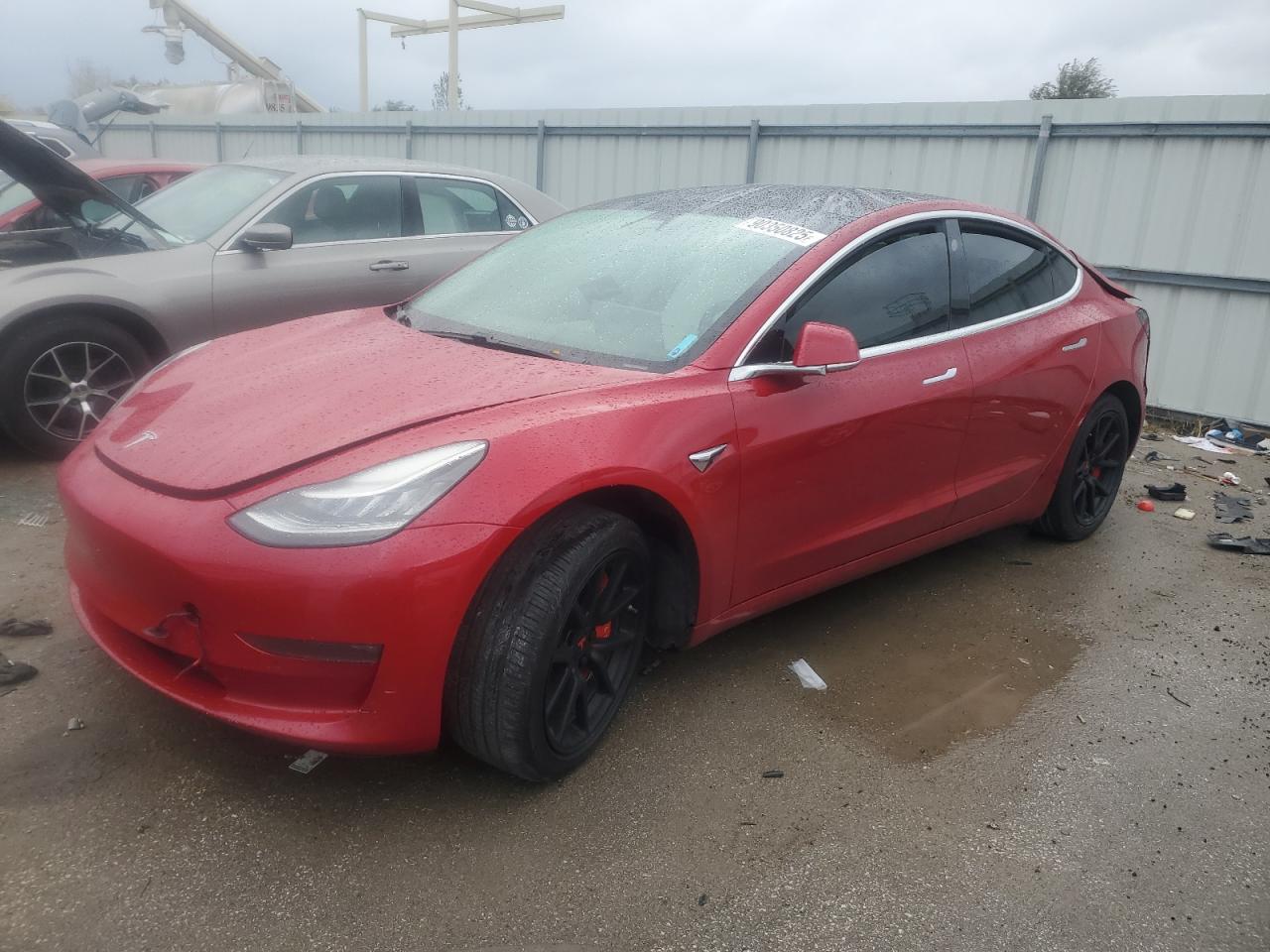Lot #3296702708 2019 TESLA MODEL 3