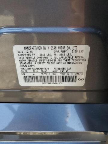 2019 INFINITI Q50 RED SP #3293612395