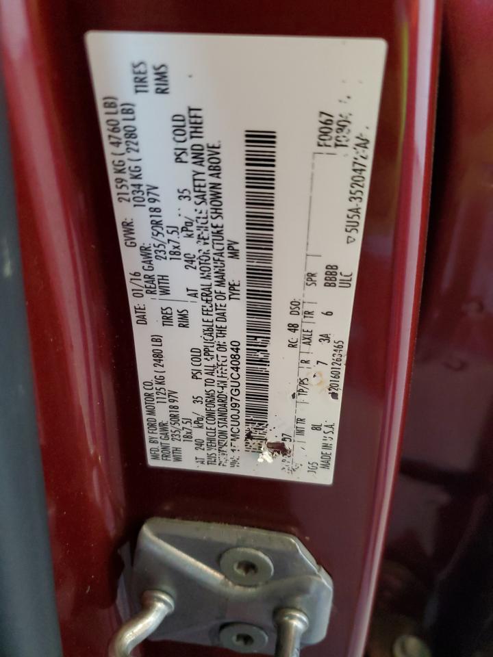 FORD ESCAPE TITANIUM