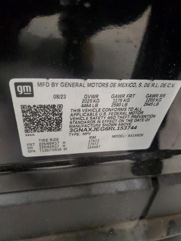 2024 CHEVROLET EQUINOX LT - 3GNAXJEG6RL153744