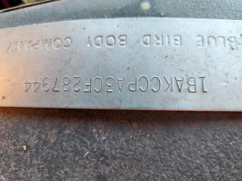 2012 BLUE BIRD SCHOOL BUS #3305292300