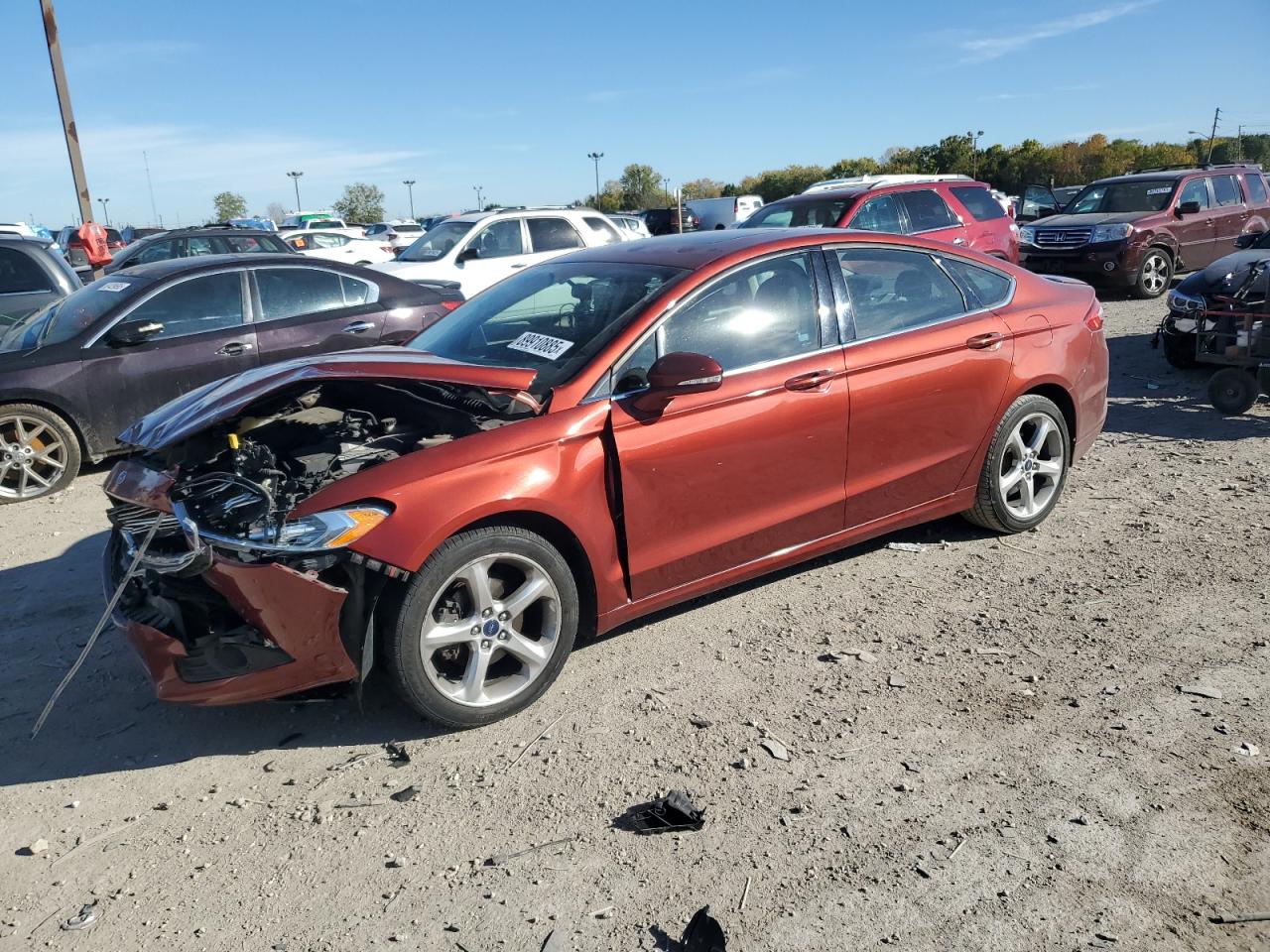 Lot #3278416383 2014 FORD FUSION SE