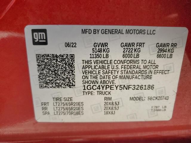 2022 CHEVROLET SILVERADO #3291172992