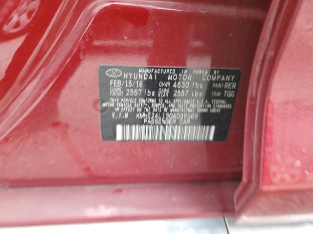 2016 HYUNDAI SONATA HYB - KMHE24L13GA036969