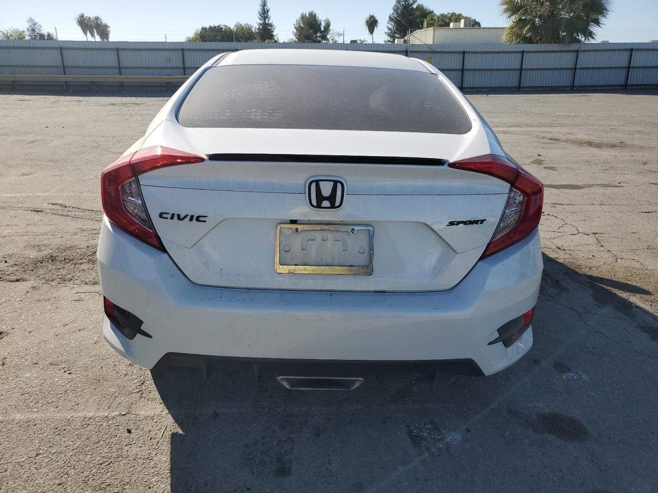 Lot #3302777911 2020 HONDA CIVIC SPORT